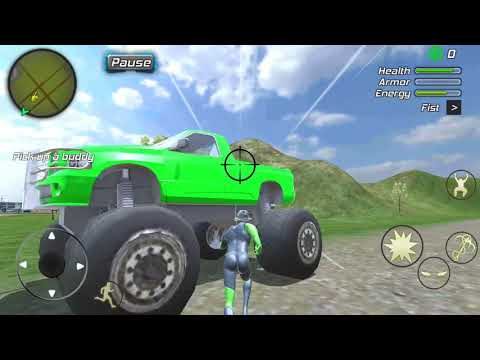 Rope Frog Ninja Hero - Strange Gangster Vegas Monster Truck Stolen - Gameplay Walkthrough 2020