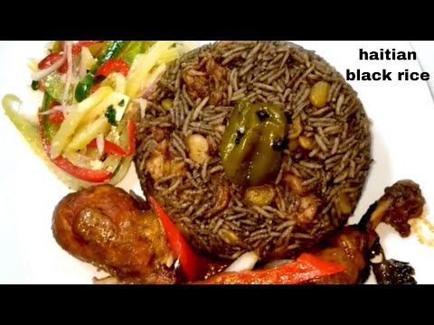 THE BEST BLACK MUSHROOM RICE RECIPE EVER - A FLAVOR EXPLOSION YOU SHOULD TRY! | Haitian Black Rice