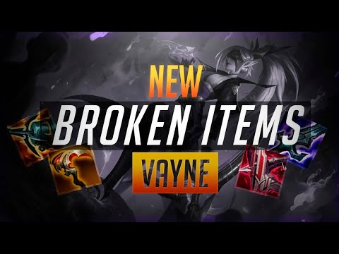 Preseason 2021 NEW ITEMS ON VAYNE ARE BROKEN! - League of Legends