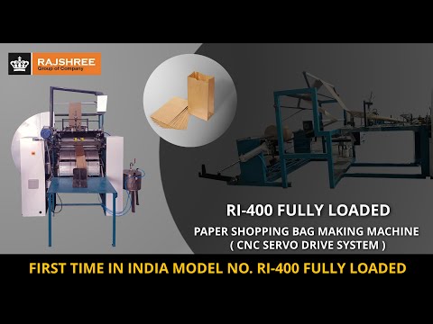 Fully Automatic Paper Bags Making Machine in Hyderabad