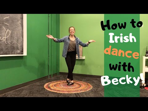 MISSION KIDS | BECKY TEACHES YOU HOW TO IRISH DANCE ☘️