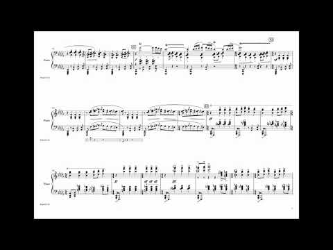 Igor Strawinsky, Sacre du Printemps (1913), Version Piano Solo