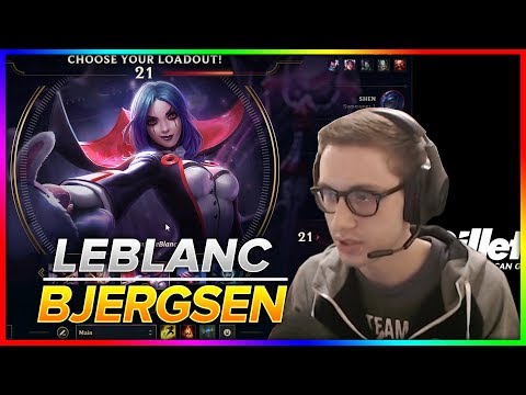 730. Bjergsen - LeBlanc vs Ekko Mid - S8 Patch 8.20 - NA Challenger - October 18th, 2018
