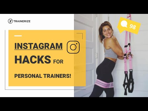 Personal Trainer Instagram HACKS (How to get new clients FROM HOME!)
