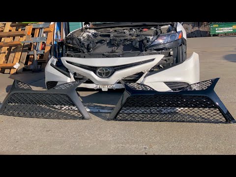 FRONT BUMPER GRILL INSTALL + UNINSTALL | CAMRY XSE 2018 - 2023 |