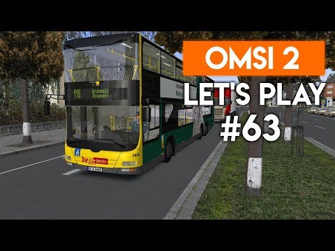 Let's Play Omsi 2 #63 - Abgeschnittene Endhaltestelle | Berlin X10 - Linie 110