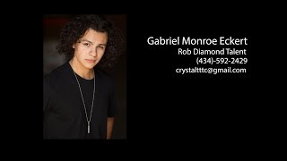 Gabriel Monroe Eckert 90 second demo reel video