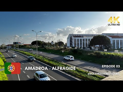 Portugal: Amadroa | Alfragide 4k: Exploring the city