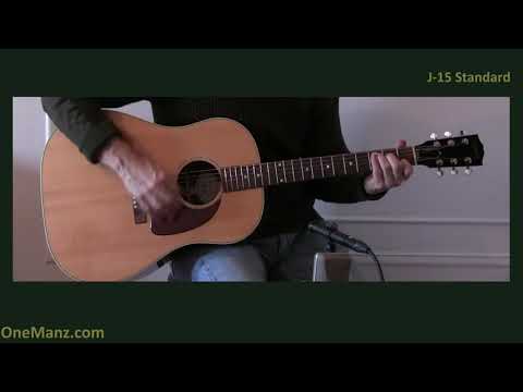 Gibson J -15 Review - One Man's Guitar onemanz.com