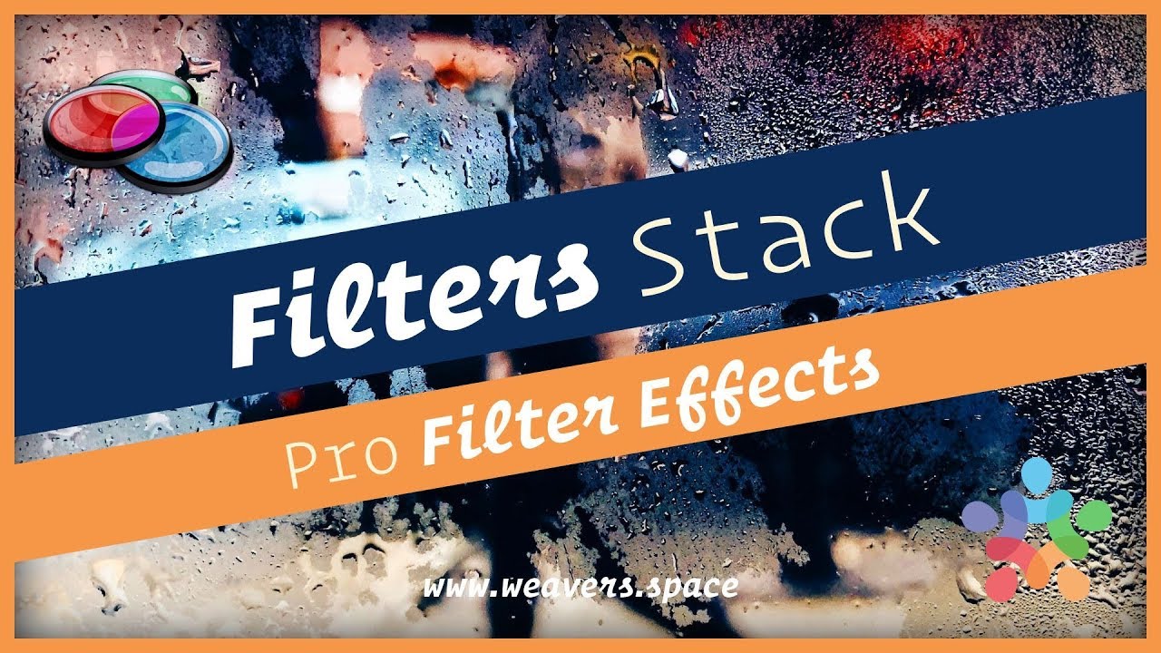 Filters Stack for RapidWeaver