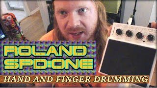 Video thumbnail for the ROLAND SPD ONE and how I use it (YOU CAN USE YOUR FINGERS) by BoneZone Studio