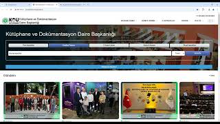 KOÜ KÜTÜPHANE KOLEKSİYONU NASIL TARANIR 2024