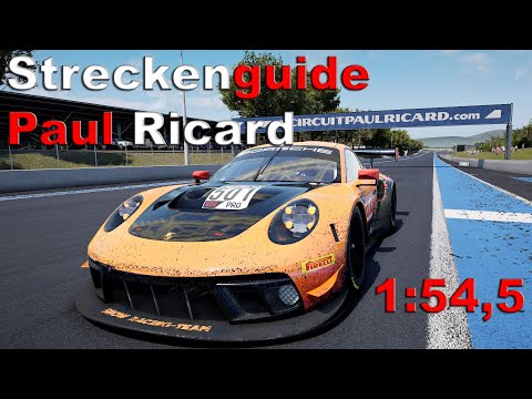Trackguide Paul Ricard ACC | Assetto Corsa Competizione | Deutsch | Porsche 911