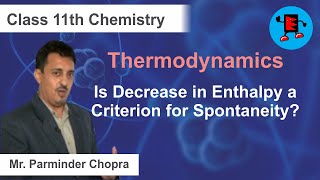 CBSE Class 11 Chemistry Thermodynamics Is Decrease in Enthalpy a Criterion for Spontanei |Extraminds
