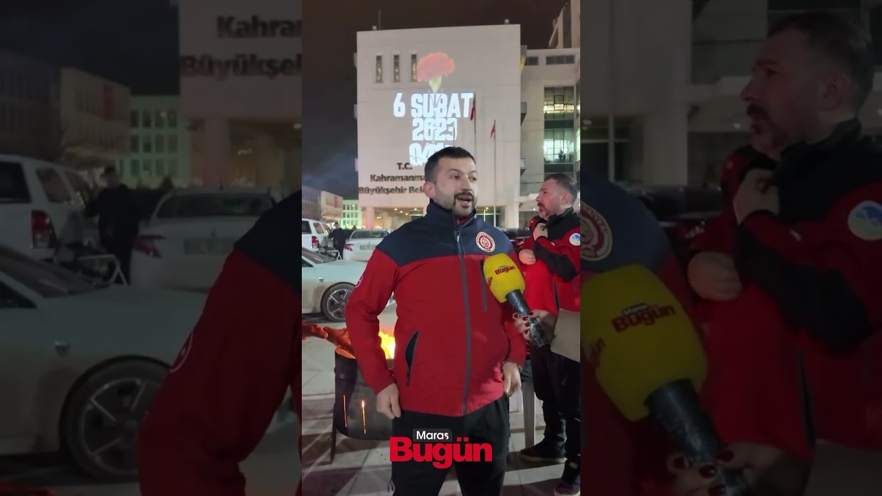 Deprem sonrası Kahramanmaraş’a koşan ekip yine aynı yerde