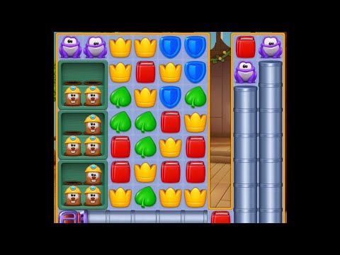 Royal Match Level 3215-No Added Boosters (Hard Level)