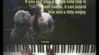 &#39;Lucky To Be Me&#39; Accompanying a Jazz Vocalist