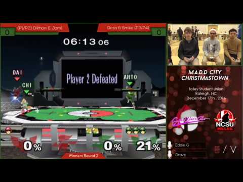 M.A.D.D. City Christmastown Doubles - Dash & $mike vs Diimon & Jam1 - Winners Round 2