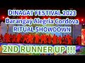 Dinagat Festival 2023 BARANGAY ALEGRIA 2nd RUNNER UP Ritual Showdown | Cordova Cebu Philippines