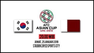 Live Streaming Piala Asia 2019, Korea Selatan Vs Qatar, Jumat Pukul 20.00 WIB