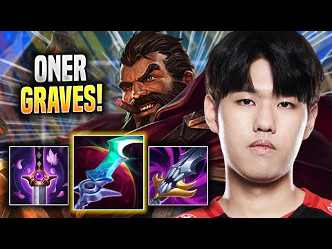 ONER IS A GOD WITH GRAVES! - T1 Oner Plays Graves JUNGLE vs Nidalee! | Season 2022