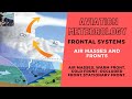 CPL/ATPL Aviation Meteorology | AIR MASSES and FRONTAL SYSTEMS | Cold, Warm, Occluded fronts.