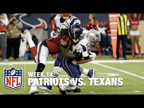 Jadeveon Clowney Beats Double Team to Sack Tom Brady | Patriots vs. Texans | NFL