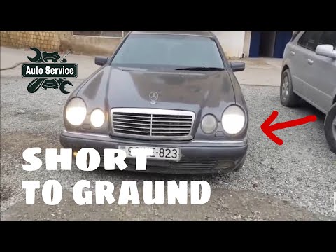 Mercedes w210 Electrical Problems Short to Ground