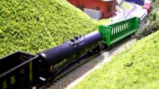 preview picture of video 'Mid Ohio Valley Rail N scale model RR #27'