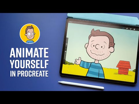 Animate Yourself as a Peanuts Character in Procreate