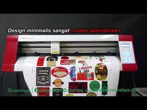 Mesin cutting Apollo series NC330 dan NC630 demo contour cutting