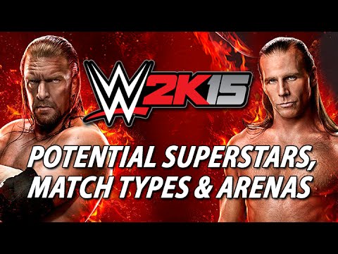 WWE 2K15: Potential Superstars & New Match Types In 2K Showcase Mode!
