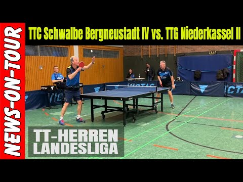 (HLL) 3-4 Andreas Grothe vs. Rolf Weiss | TTC Schwalbe Bergneustadt 5 - TTG Niederkassel II