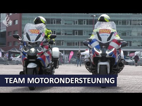 Politie | Motorrijders aan het werk bij de Vuelta | La Vuelta | #lavuelta22 | Nederland | Uitleg