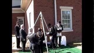 preview picture of video 'Freemasons Lay Landcaster County Courthouse Cornerstone 09-11-2010'