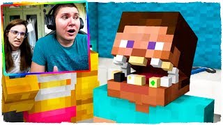 ¡STEVE VA AL DENTISTA! - ANIMACIÓN ESCUELA DE MONSTRUOS FNAF (VIDEO REACCIÓN)