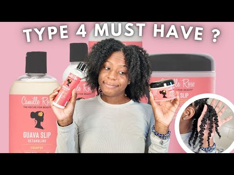 I tried Camille Rose's Guava Slip Collection on my Type 4 hair... Did it pass the test!?
