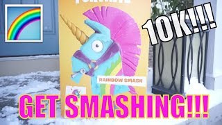 🌈 UNBOXING FORTNITE RAINBOW SMASH PICKAXE ROLEPLAY FROM MCFARLANE TOYS 🌈