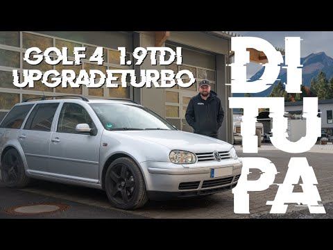 Upgradeturbo im Golf 4 1.9 tdi | Pumpe Düse Tuning by dieseltuningparts