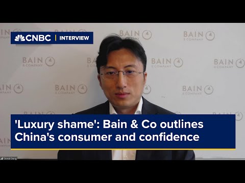 'Luxury shame': Bain & Co outlines China's consumer trends and confidence