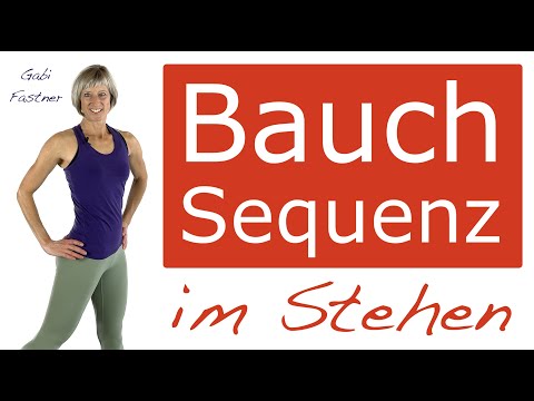 📍35 min. Bauch-Sequenz im Stehen | Bauchumfang reduzieren, für Geübte, ohne Geräte
