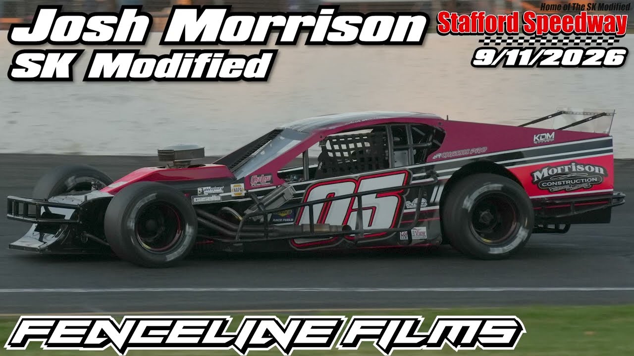Josh Morrison SK Modified Stafford Speedway