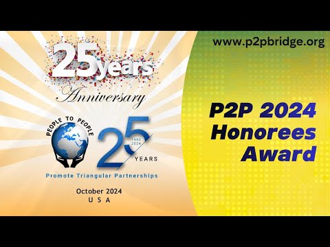 P2P 2024 Honorees Award Presentation