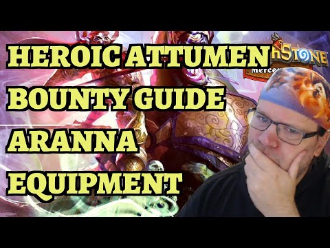 Heroic Attumen the Huntsman Bounty Guide - Aranna Equipment - Hearthstone Mercenaries