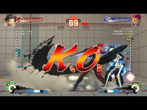 elist_ [Makoto] vs junaikawa [C.Viper] SSF4 AE ver.2012 Japanese Online Ranked Matches