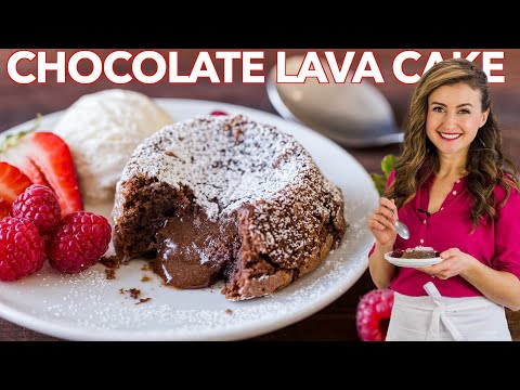 チョコレート溶岩ケーキの作り方 レシピ｜モルテンチョコレートケーキ (How to Make Chocolate Lava Cakes Recipe | Molten Chocolate Cake)