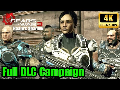 Gears Of War 3: Raam's Shadow: FULL DLC CAMPAIGN (Walkthrough No Commentary 4K60FPS)