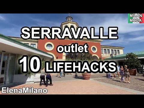 TOP 10 Most usefull Serravalle Outlet LifeHacks to Help You in Milan #italy #milan #serravalle