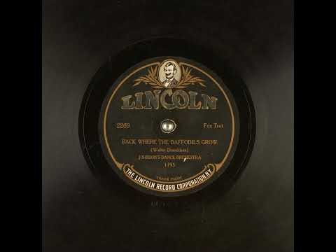 Back Where the Daffodils Grow - Johnson's Dance Orchestra