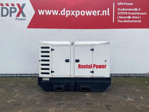 DPX Power: SDMO R110C3 - John Deere - Stage IIIA - Generator Set - DPX-12362